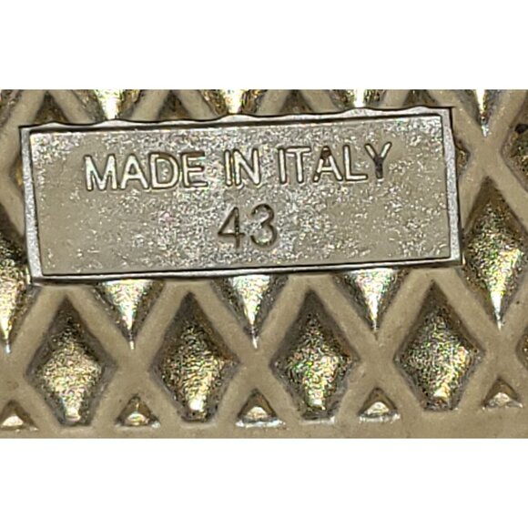 Giuseppe Zanotti  London Mirrored Leather  Chain High 'Vegas Gold'  hi-top sneak - Picture 8 of 16